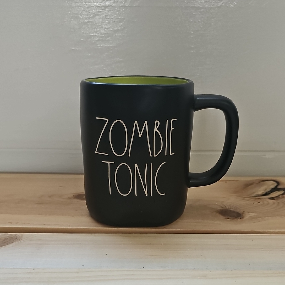 Rae Dunn Black and Green Zombie Tonic Mug